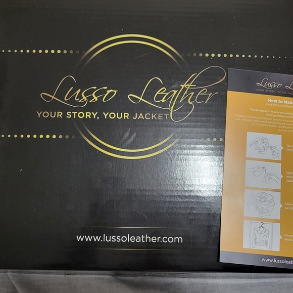 Men's leather jacket - Picture 7 of 7